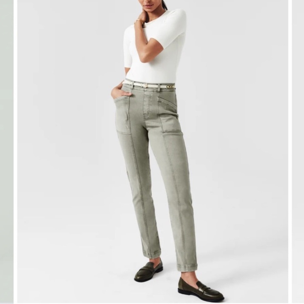 Stretch Twill Straight Leg Pant - size L